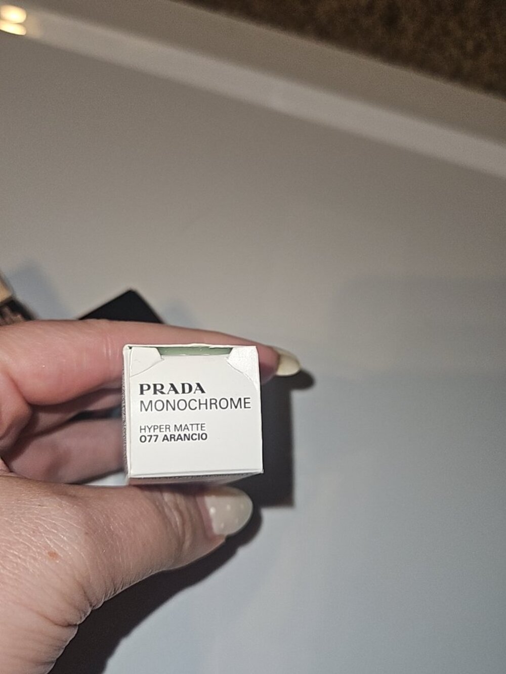 Prada Monochrome Arancio 077 Lipstick DISCONTINUED SHADE - Picture 3 of 3
